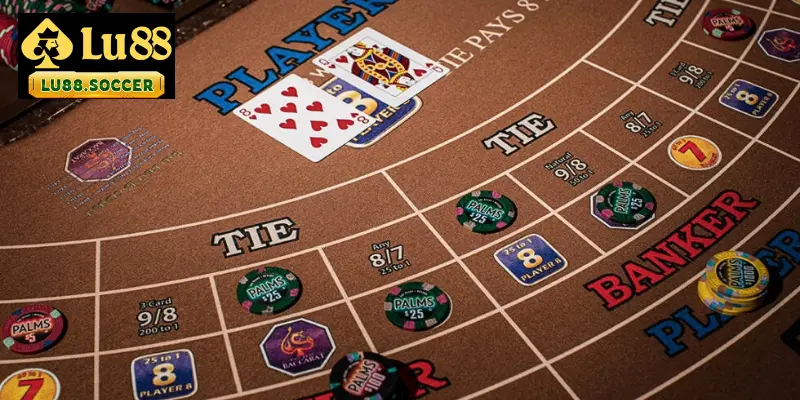 Chiến thuật cá cược Baccarat đánh 1 - 2